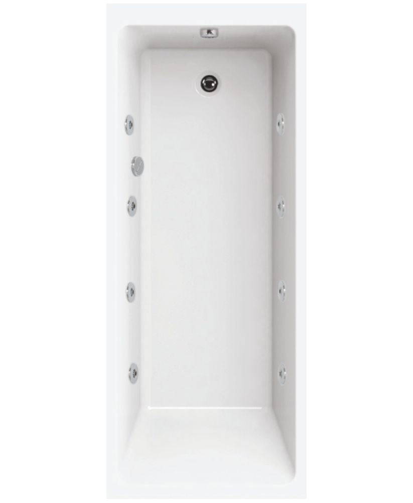 OSCAR Single Ended 8 Jet Whirlpool Bath