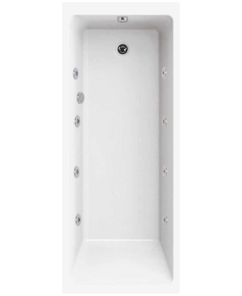 OSCAR Single Ended 8 Jet Whirlpool Bath
