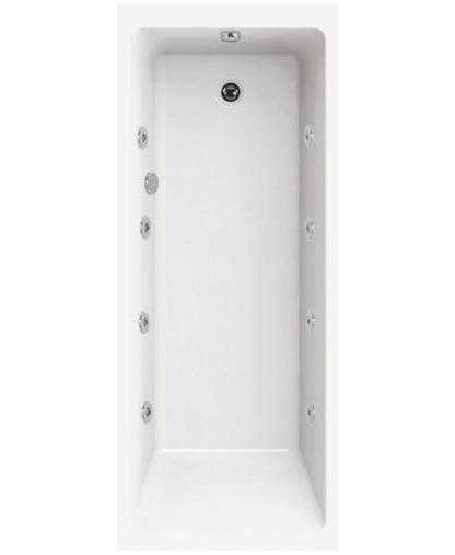 OSCAR Single Ended 8 Jet Whirlpool Bath