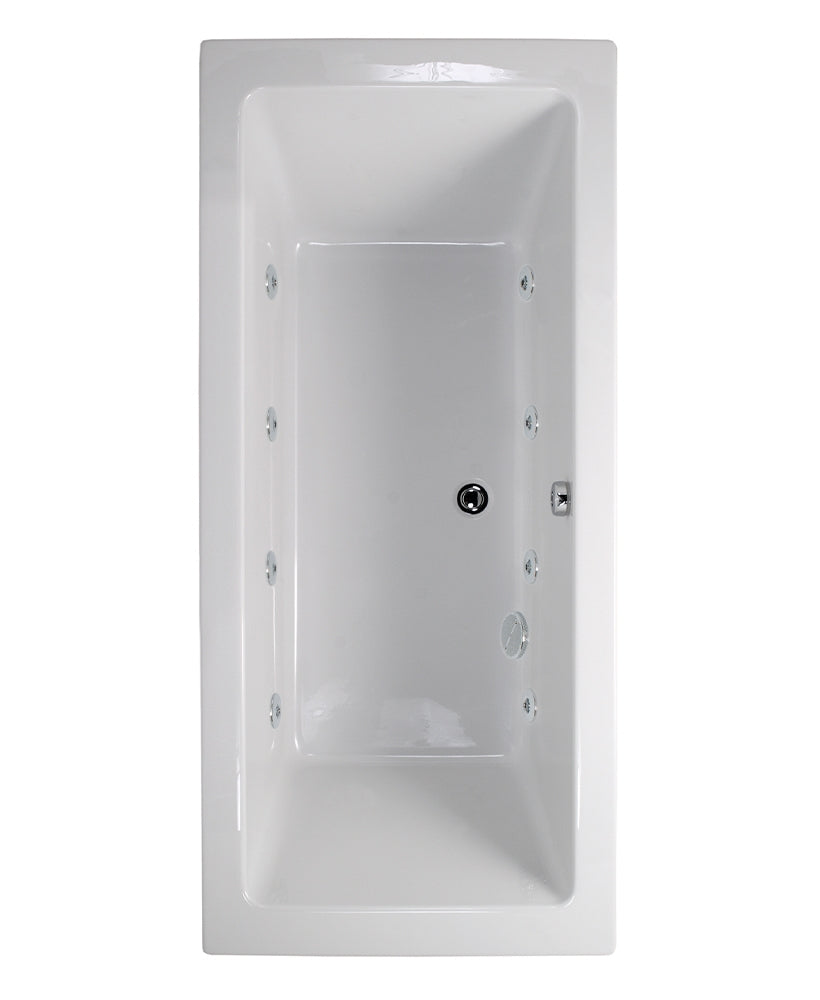 PACIFIC Double Ended 8 Jet Bath