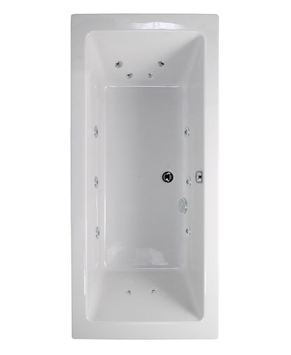 PACIFIC Double Ended 12 Jet Bath