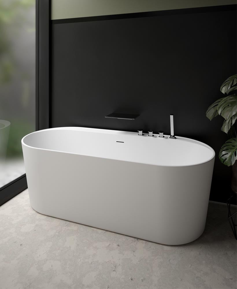 SAMOA Freestanding Bath White