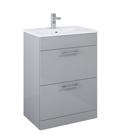 BELMONT SQUARE Floorstanding Two Drawer Vanity Unit