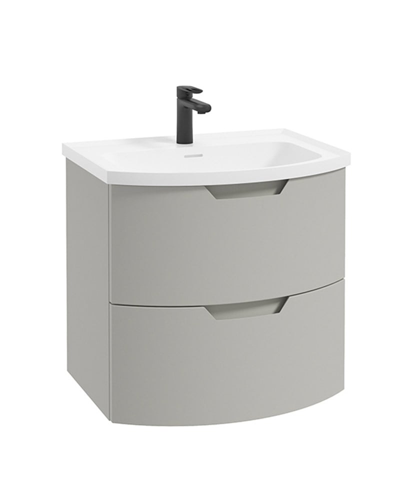 ARC Wall Hung Two Drawer Vanity Unit