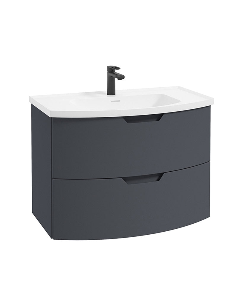 ARC Wall Hung Two Drawer Vanity Unit