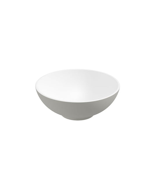 SKAL Round Wash Basin White & Waste