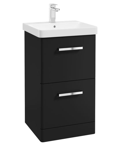 KORA Floorstanding Two Drawer Vanity Unit