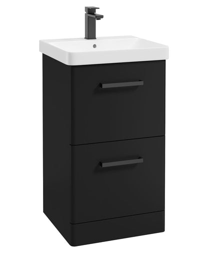 KORA Floorstanding Two Drawer Vanity Unit