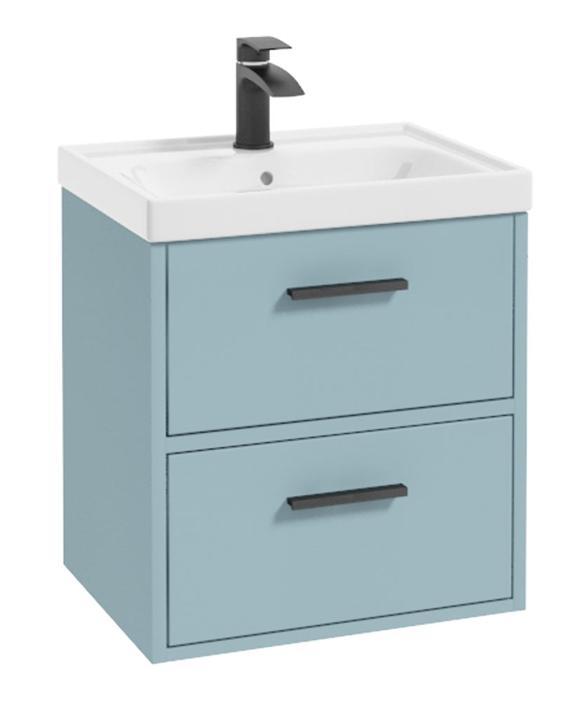 FINLAND Wall Hung Two Drawer Vanity unit