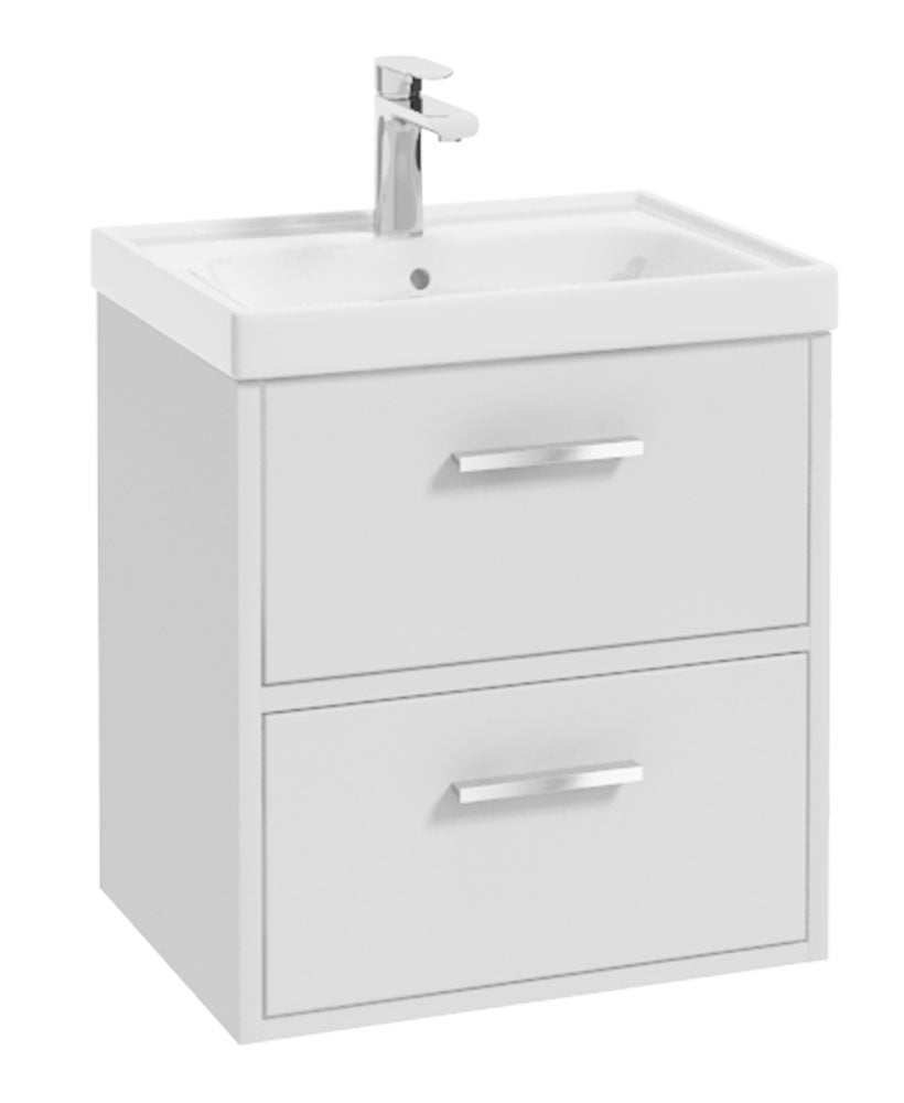 FINLAND Wall Hung Two Drawer Vanity unit