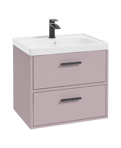 FINLAND Wall Hung Two Drawer Vanity unit