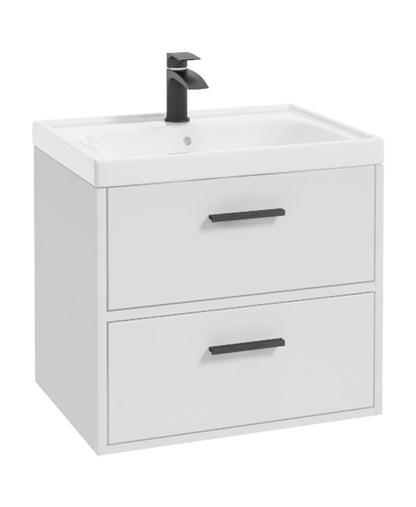 FINLAND Wall Hung Two Drawer Vanity unit