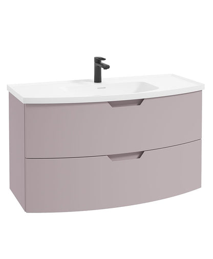 ARC Wall Hung Two Drawer Vanity Unit