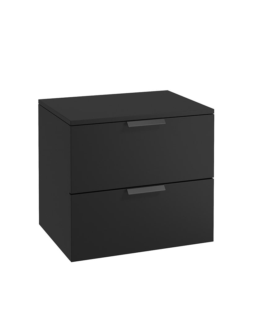 STOCKHOLM Wall Hung Two Drawer Countertop Vanity Unit