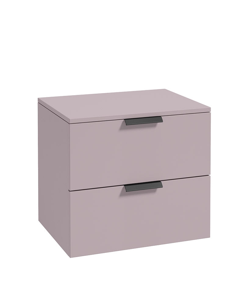 STOCKHOLM Wall Hung Two Drawer Countertop Vanity Unit