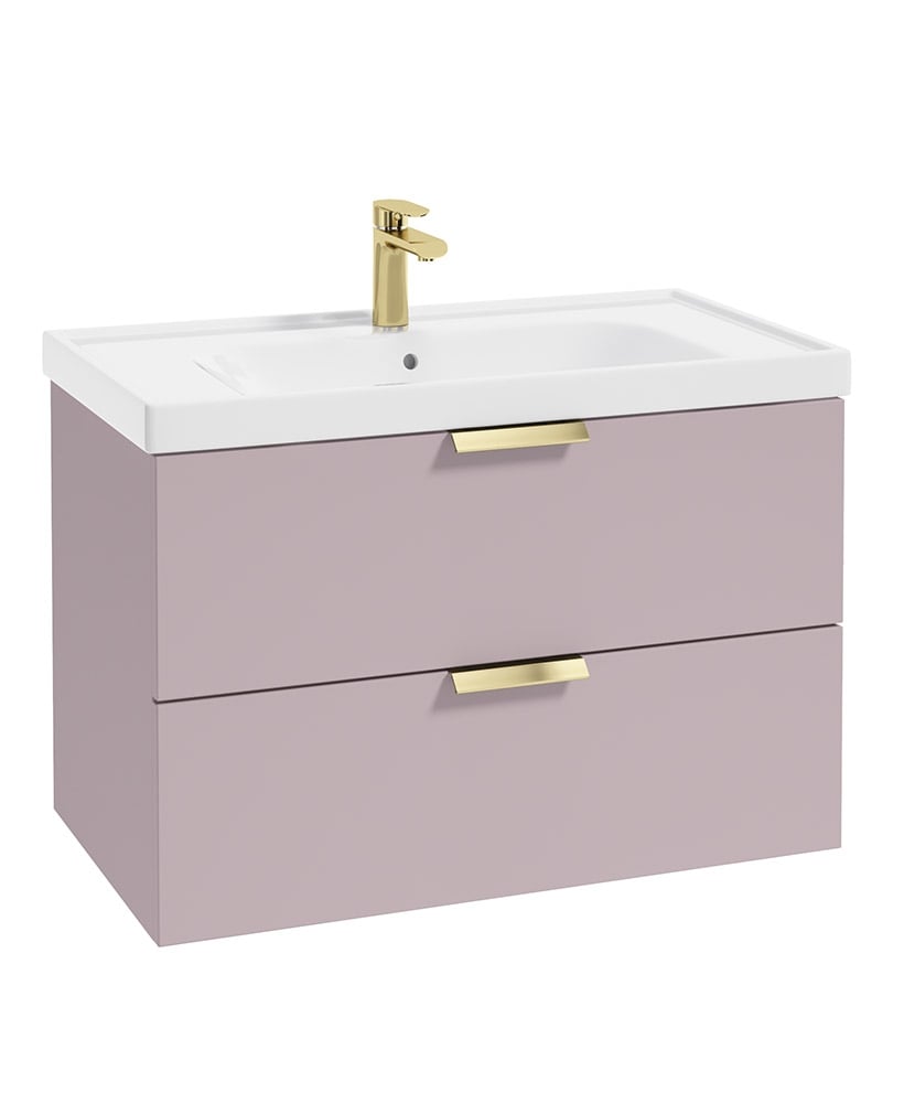 STOCKHOLM Wall Hung Two Drawer Vanity Unit