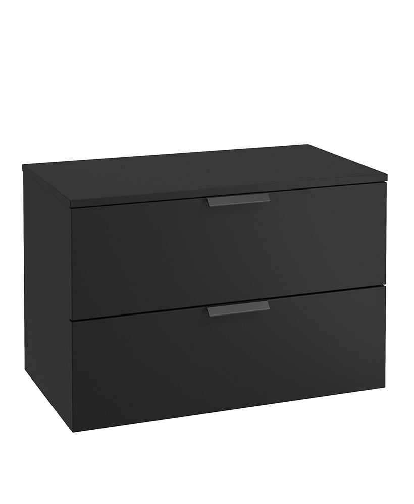 STOCKHOLM Wall Hung Two Drawer Countertop Vanity Unit