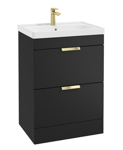 STOCKHOLM Floorstanding Two Drawer Vanity Unit