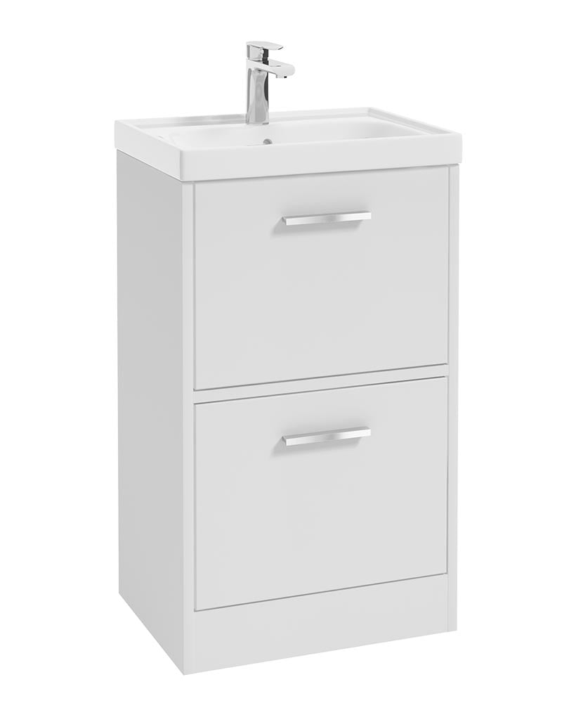 FINLAND Floorstanding Two Drawer Vanity Unit