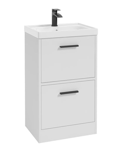 FINLAND Floorstanding Two Drawer Vanity Unit