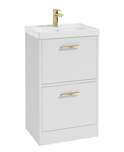 FINLAND Floorstanding Two Drawer Vanity Unit