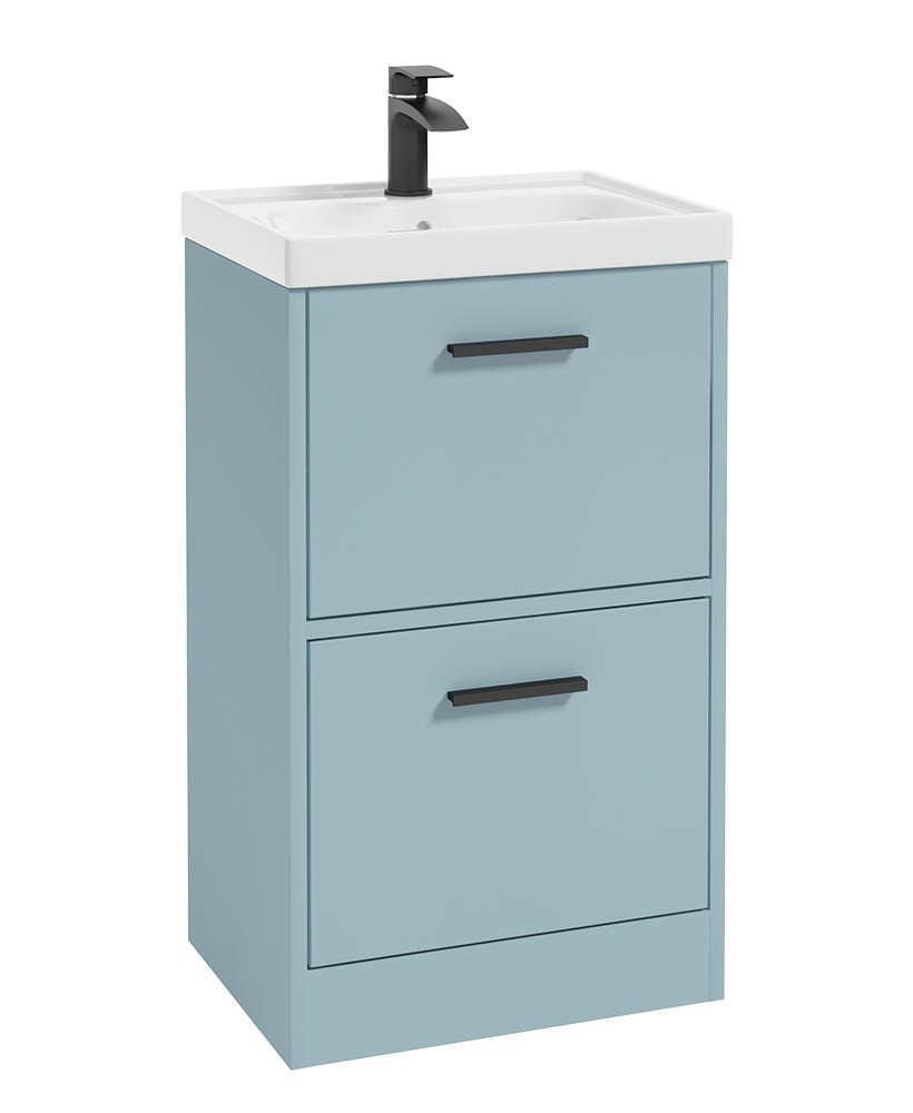 FINLAND Floorstanding Two Drawer Vanity Unit