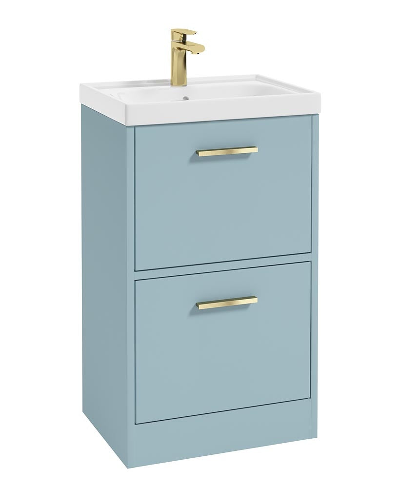 FINLAND Floorstanding Two Drawer Vanity Unit