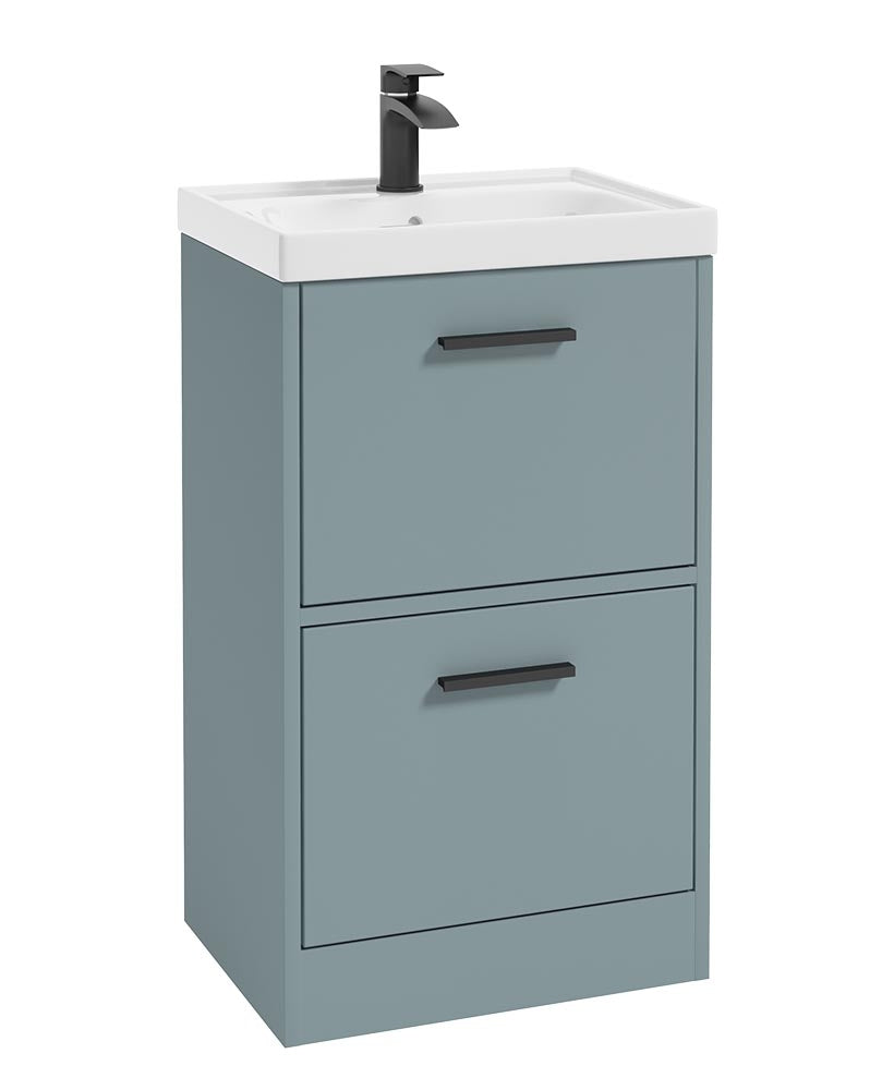 FINLAND Floorstanding Two Drawer Vanity Unit