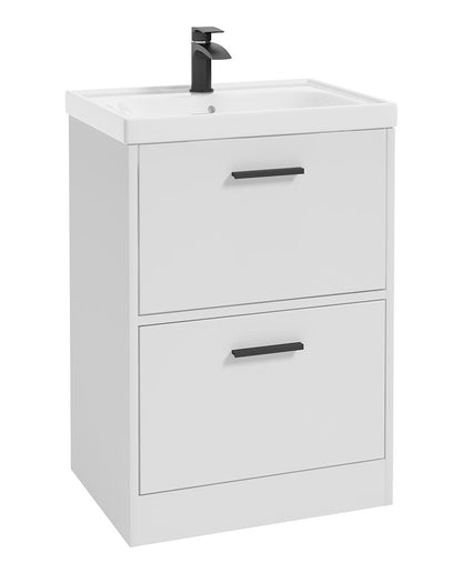 FINLAND Floorstanding Two Drawer Vanity Unit