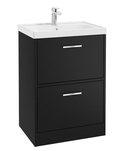 FINLAND Floorstanding Two Drawer Vanity Unit