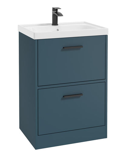 FINLAND Floorstanding Two Drawer Vanity Unit