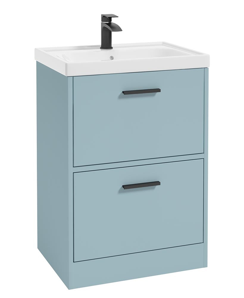 FINLAND Floorstanding Two Drawer Vanity Unit