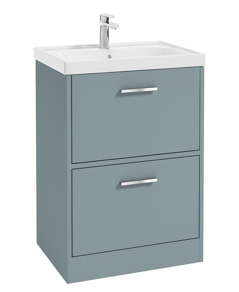 FINLAND Floorstanding Two Drawer Vanity Unit