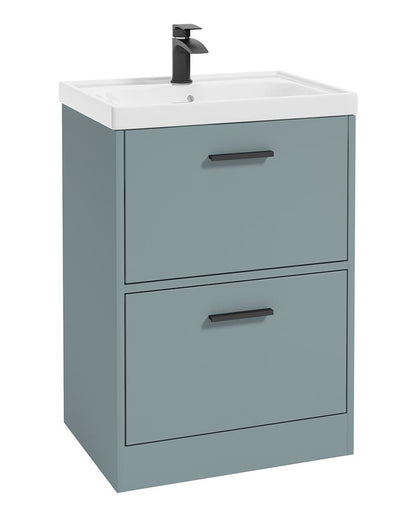 FINLAND Floorstanding Two Drawer Vanity Unit