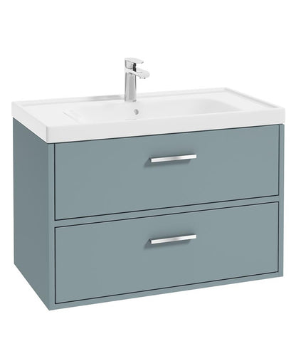 FINLAND Wall Hung Two Drawer Vanity unit