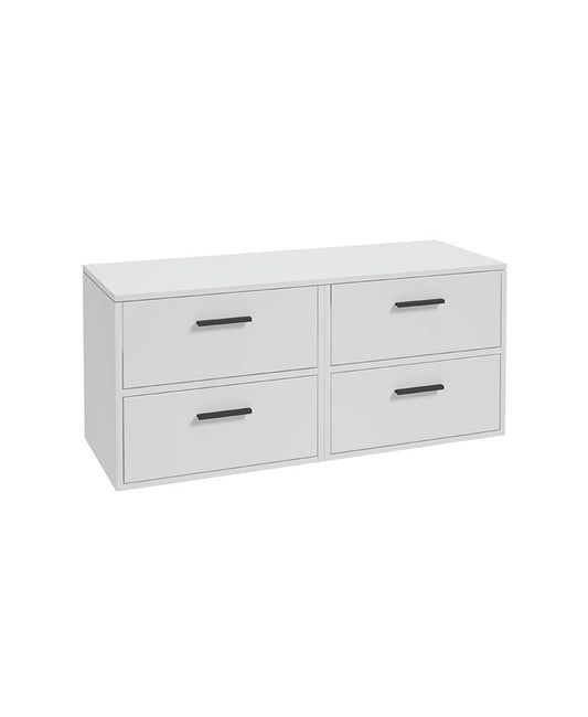 FINLAND Wall Hung Four Drawer Countertop Vanity Unit