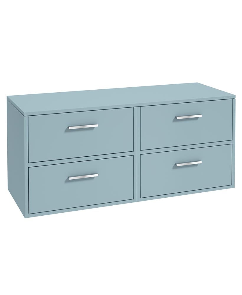 FINLAND Wall Hung Four Drawer Countertop Vanity Unit