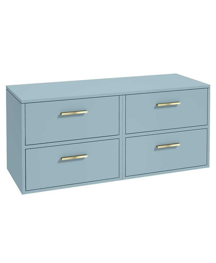 FINLAND Wall Hung Four Drawer Countertop Vanity Unit