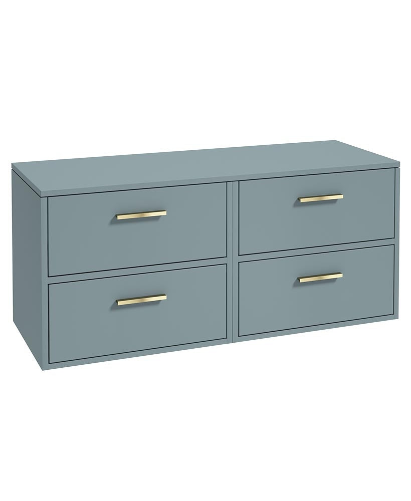 FINLAND Wall Hung Four Drawer Countertop Vanity Unit