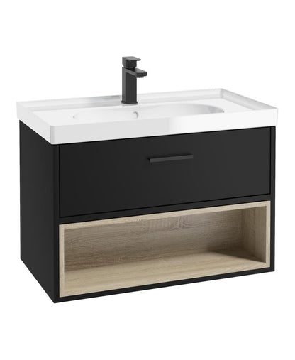 MALMO Wall Hung Single Drawer Vanity Unit