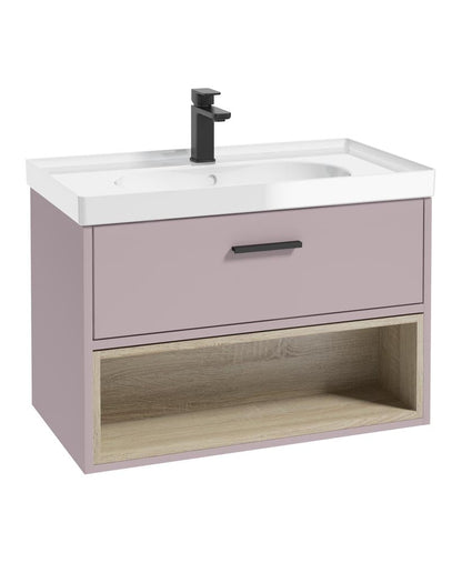 MALMO Wall Hung Single Drawer Vanity Unit