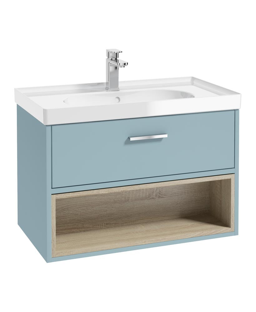 MALMO Wall Hung Single Drawer Vanity Unit