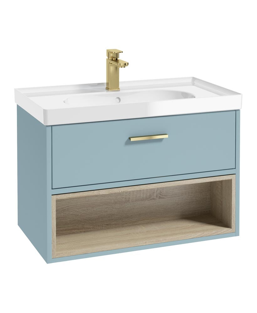 MALMO Wall Hung Single Drawer Vanity Unit