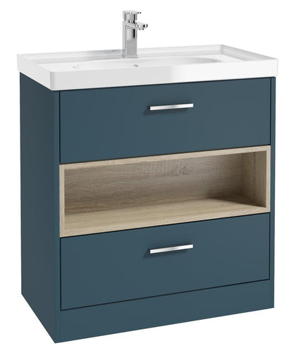 MALMO Floorstanding Two Drawer Vanity Unit