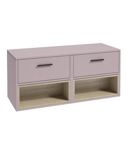 MALMO Wall Hung Two Drawer Countertop Vanity Unit