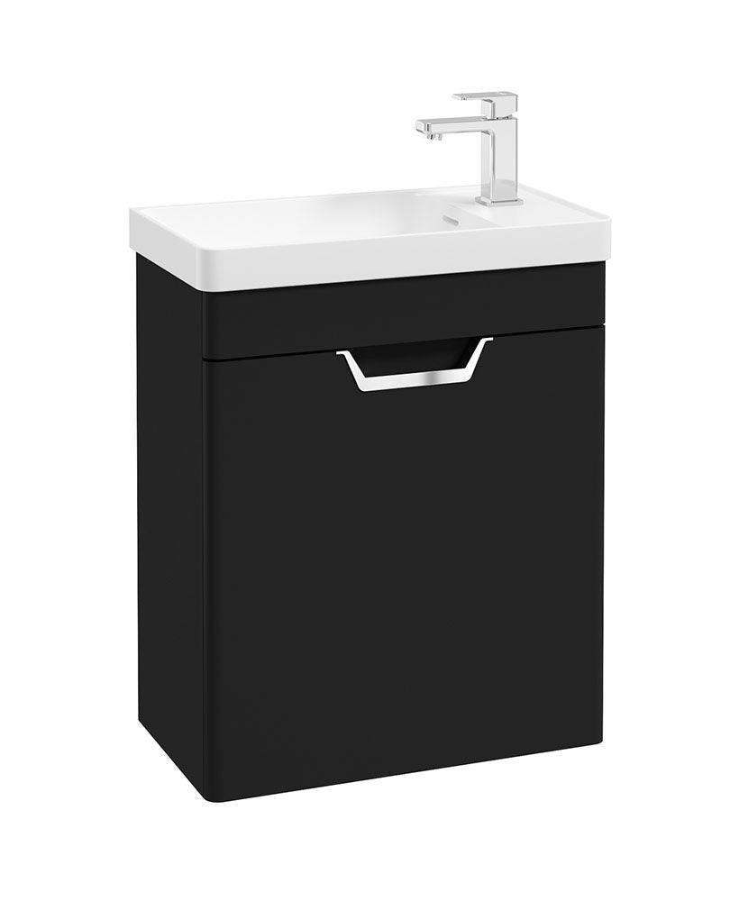 FREYA Wall Hung Single Door Cloakroom Vanity Unit