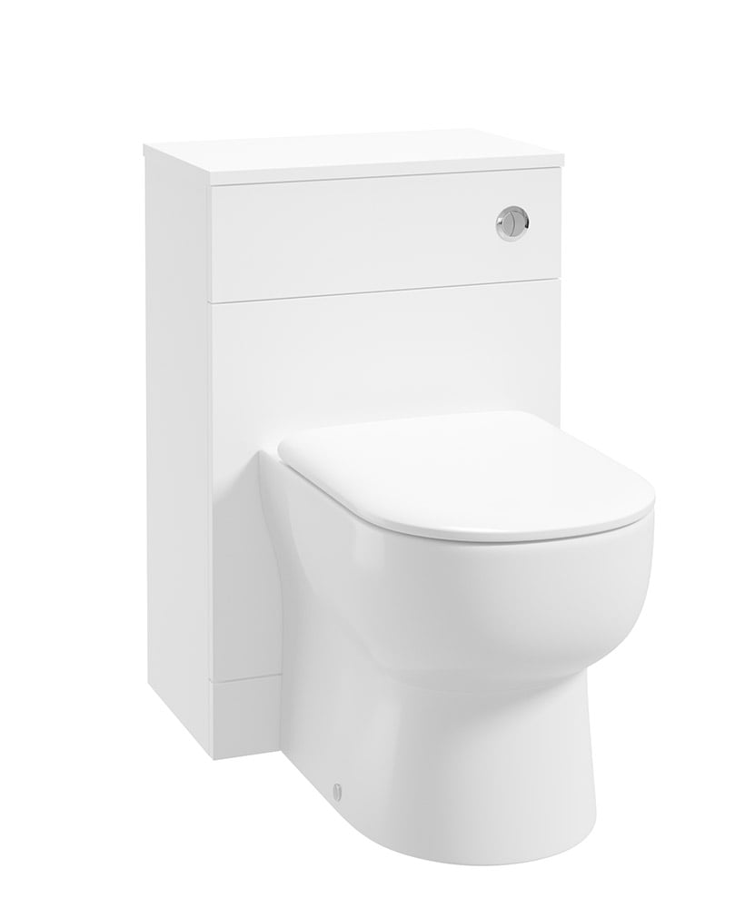 SCANDINAVIAN Back to Wall WC Unit White