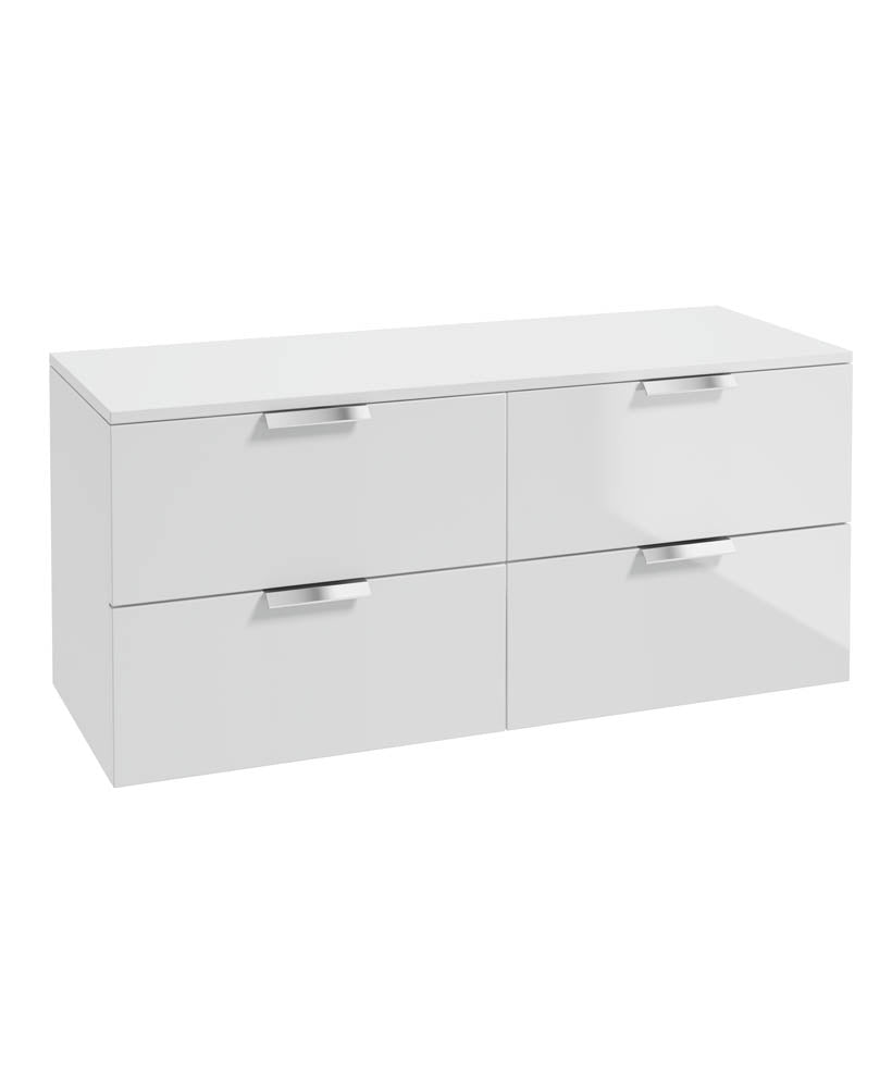 STOCKHOLM Wall Hung Four Drawer Countertop Vanity Unit