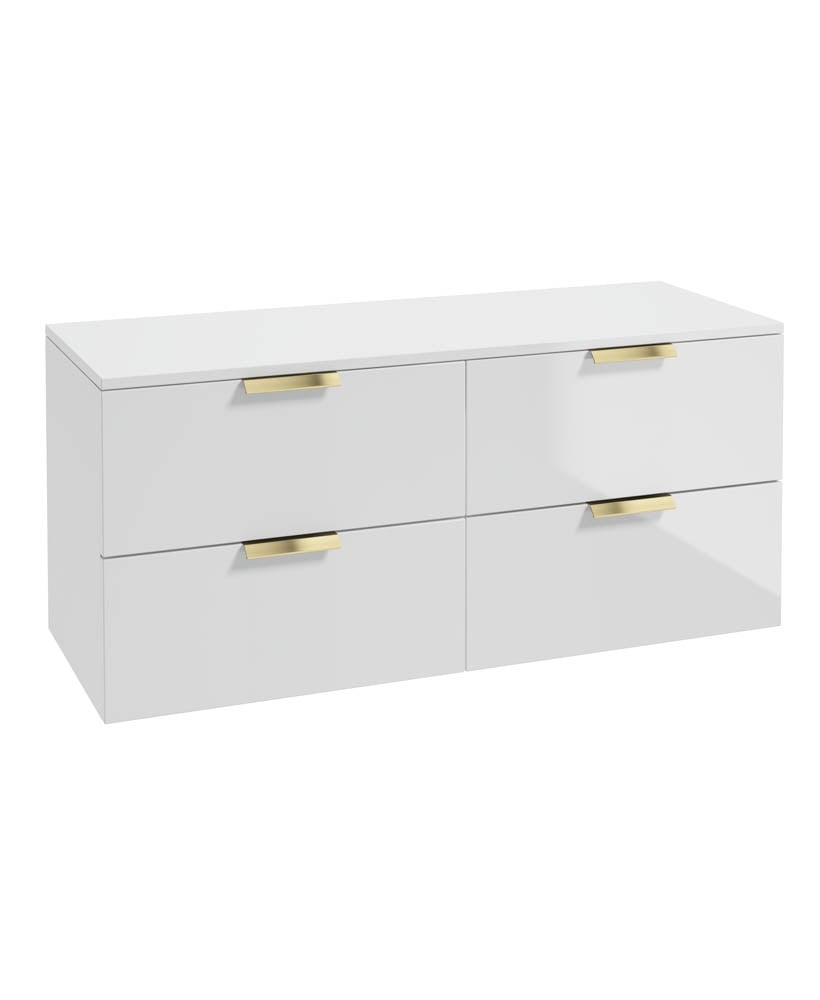 STOCKHOLM Wall Hung Four Drawer Countertop Vanity Unit