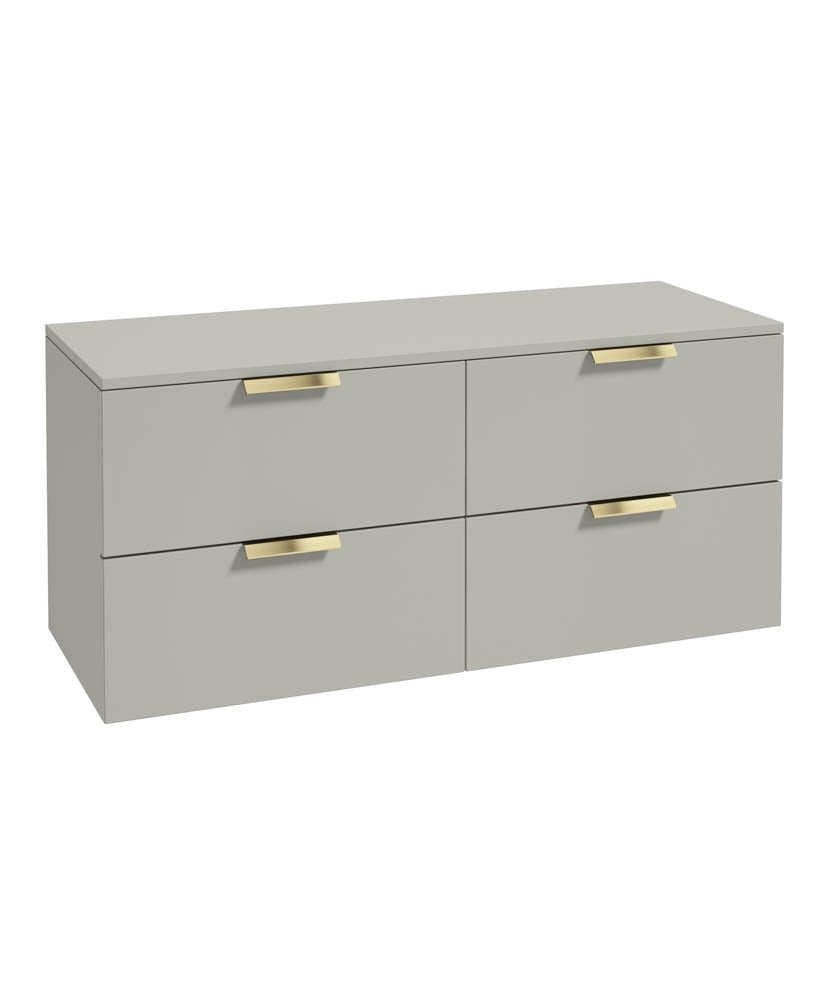 STOCKHOLM Wall Hung Four Drawer Countertop Vanity Unit